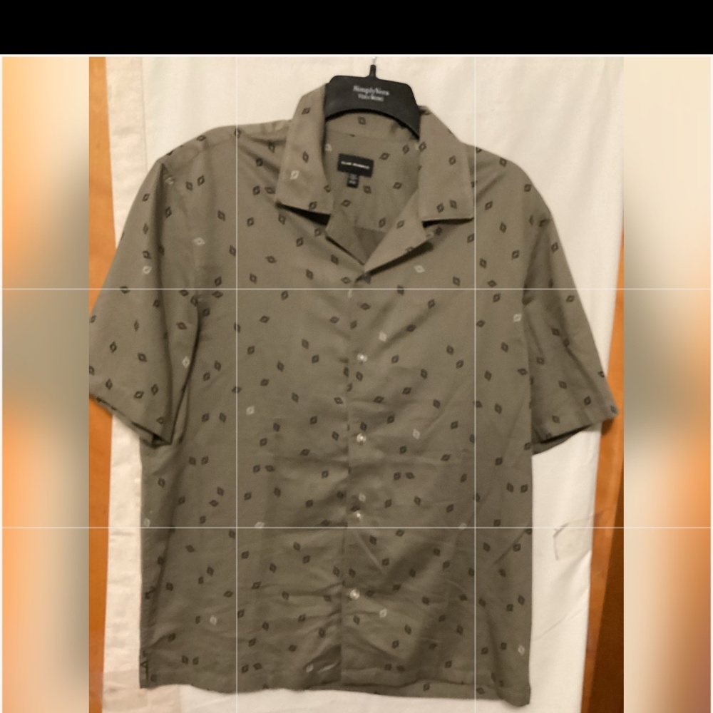 CLUB MONACO Short Sleeve shirt Sz  M